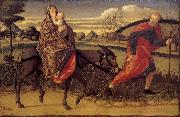 Vittore Carpaccio Escape to Egypt oil